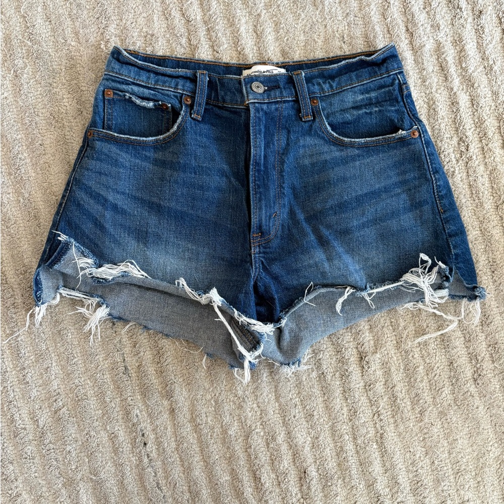 Abercrombie Cutoff High Rise Shorts